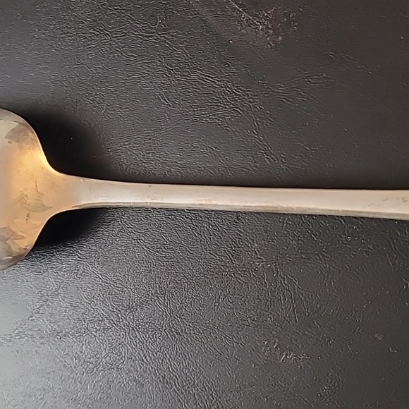 Antique Silverplate Large Serving Spoon - Picture 8 of 12